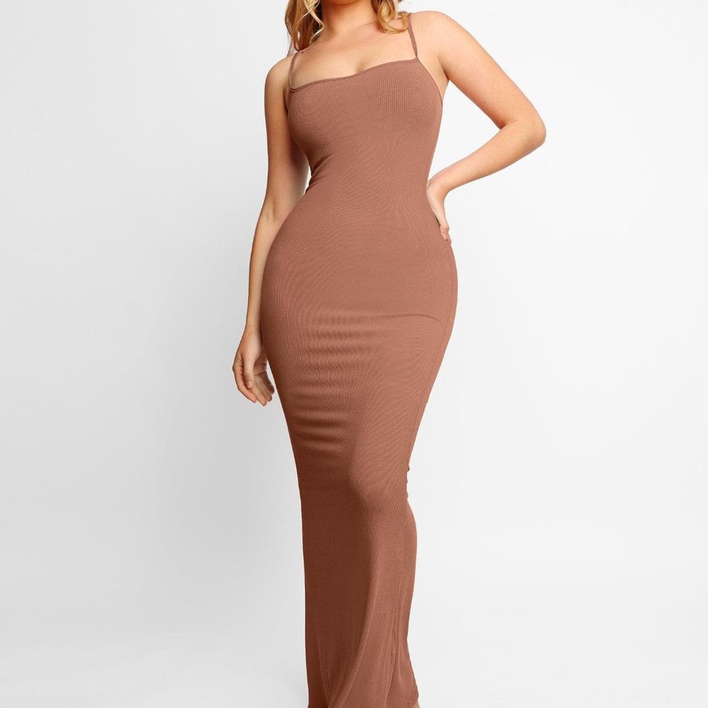 Built-In Shapewear Modal Lounge Dresses